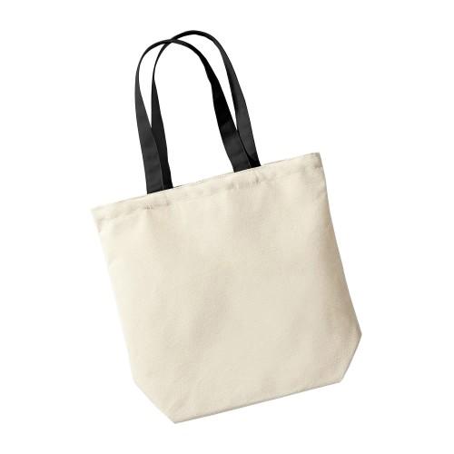 Westford Mill Plain Fair Trade Camden shopper/boodschappentas (13 liter) (pak van 2) One Size