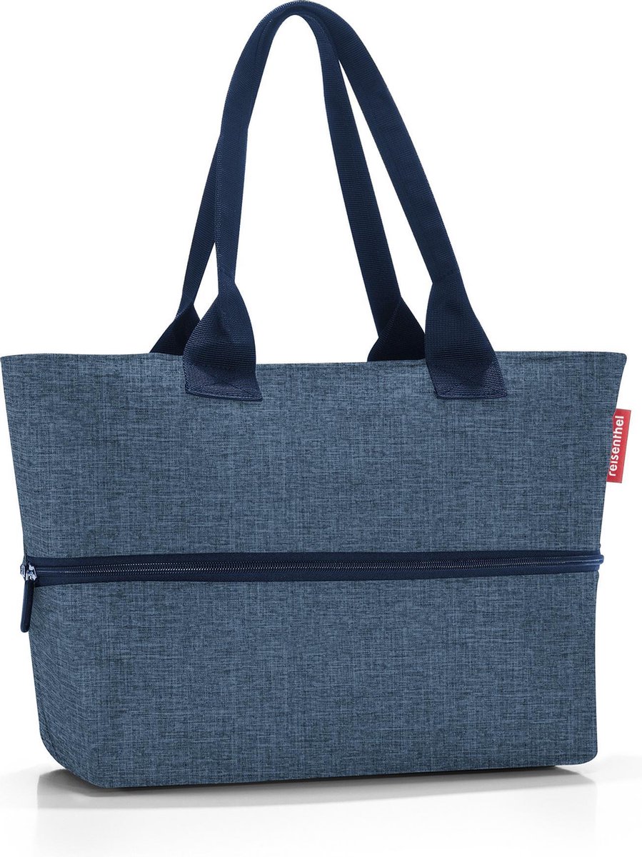 Reisenthel Shopper E1 Shopper Schoudertas - 12L - Twist Blue Blauw
