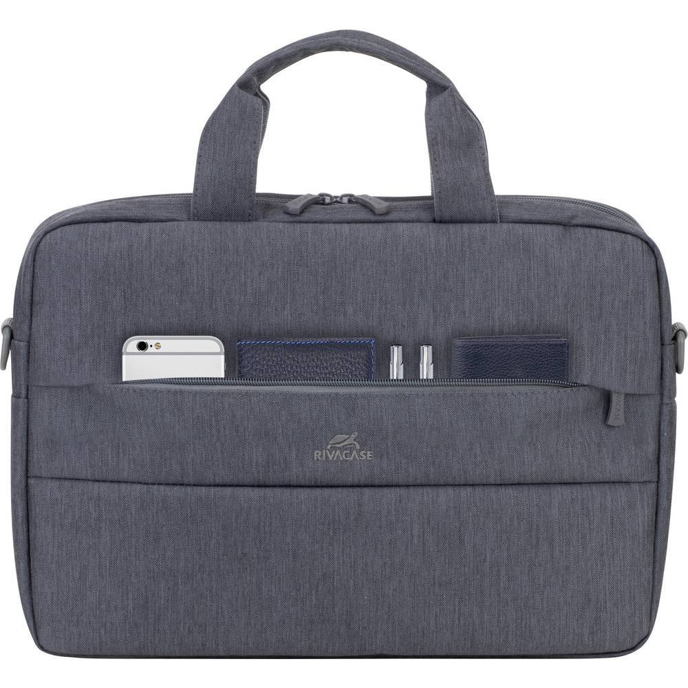 Rivacase 7522_PRATERBAG_14_G Laptoptas Geschikt voor max. (laptop): 35,6 cm (14) Grijs
