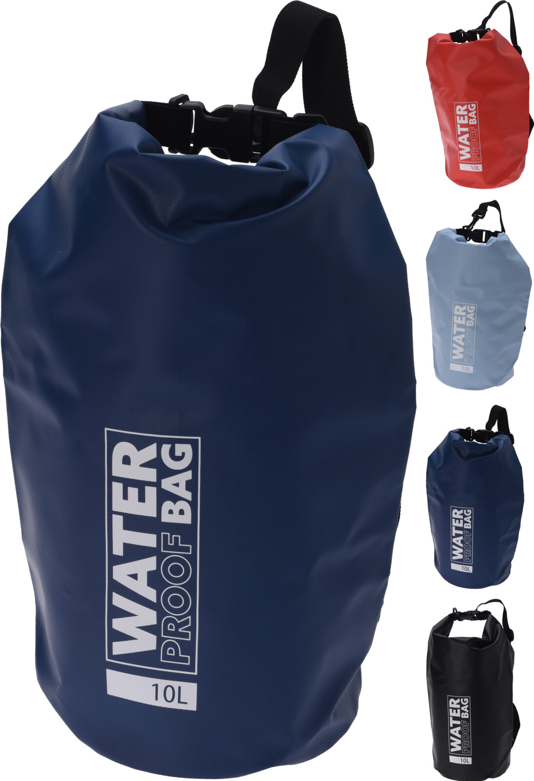 Merkloos Sporttas 10 liter waterdicht