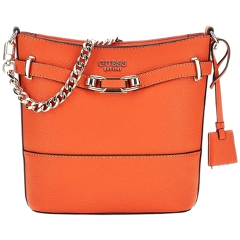 Guess Handtas  SILVYE BUCKET ORANGE Orange