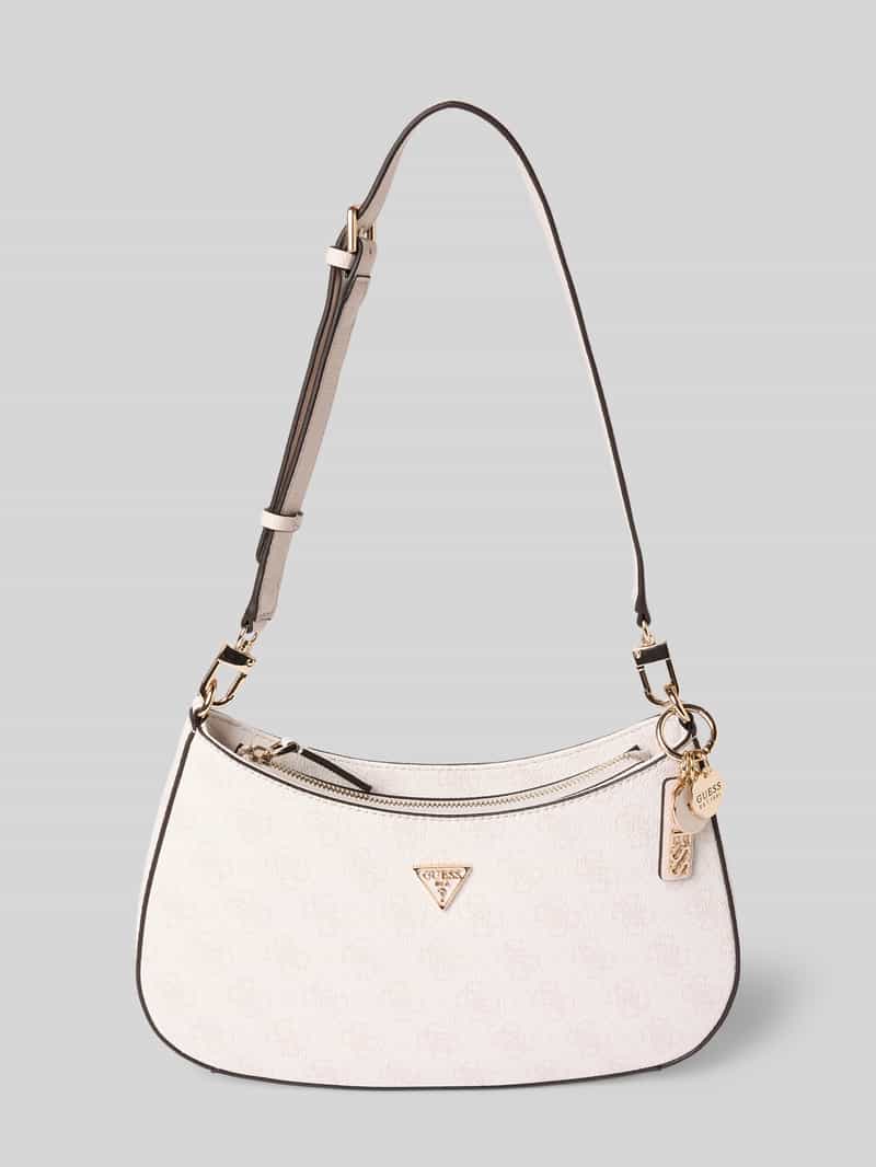 Guess Handtas met labelapplicatie en schouderband
