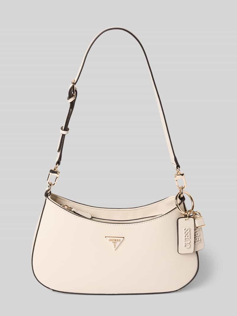 Guess Handtas met labelapplicaties, model 'NOELLE II'