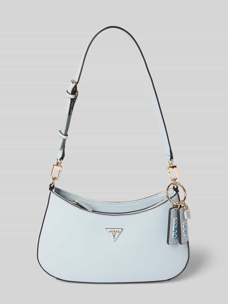 Guess Handtas met labelapplicaties, model 'NOELLE II'