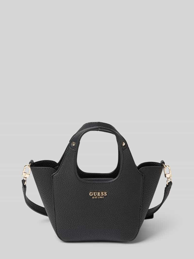 Guess 2-in-1-handtas met labelapplicatie, model 'CALISTA'