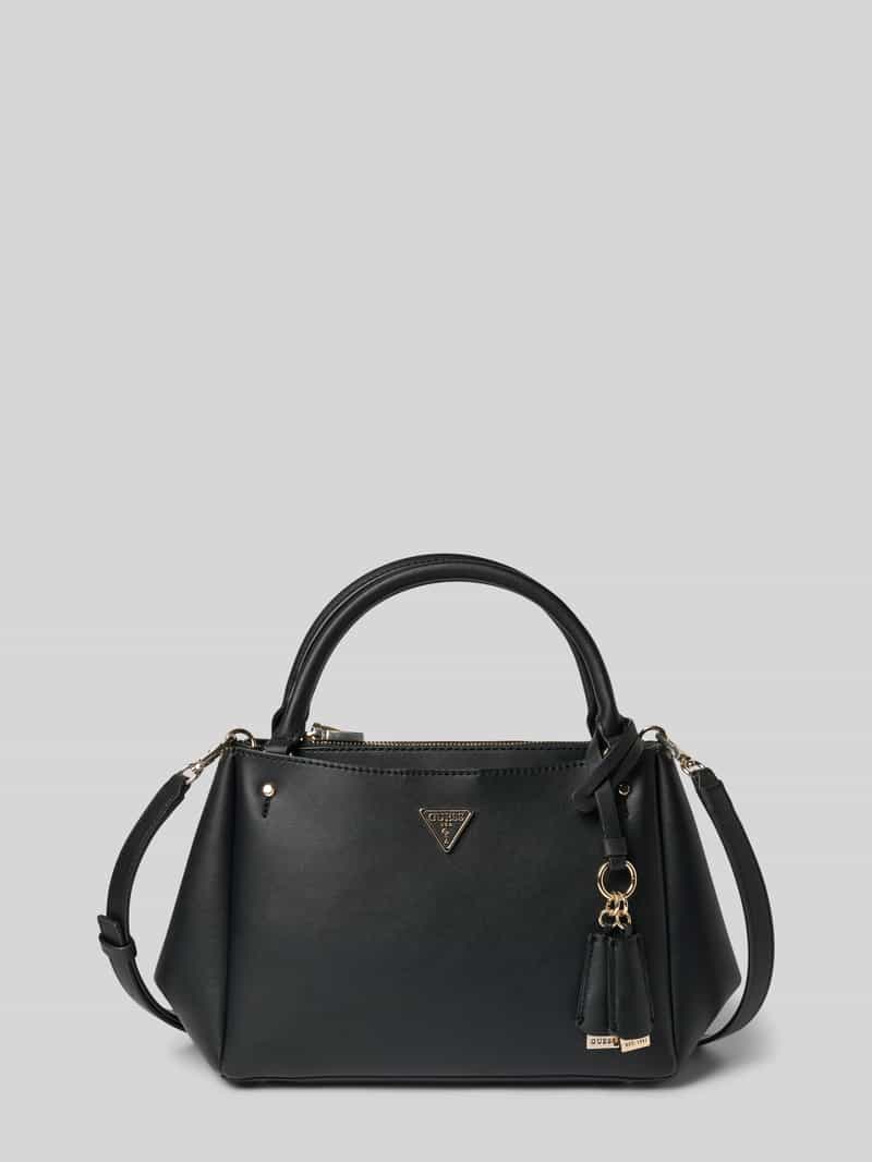 Guess Satchel bag met labelapplicatie, model 'TALENT'