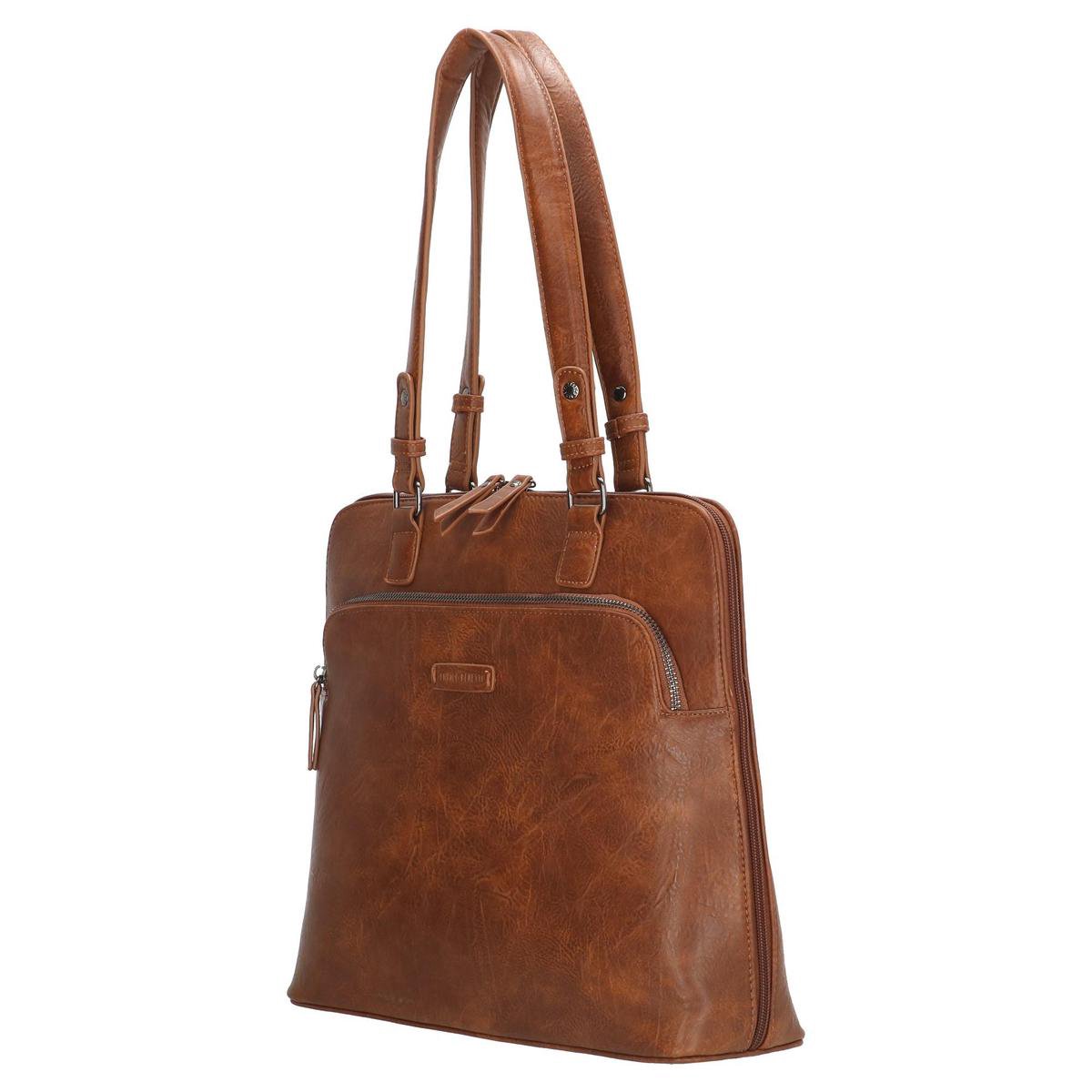 Enrico Benetti Caen Laptoptas - 13 inch - Cognac