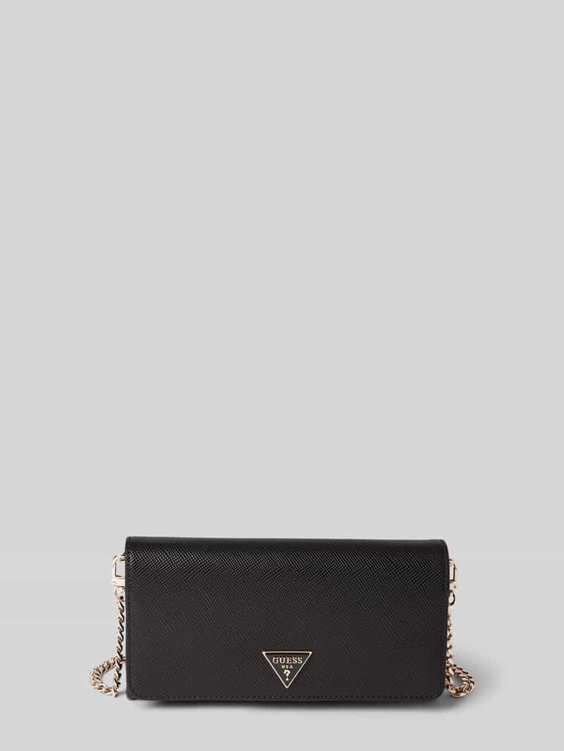 Guess Handtas met schouderband en labelapplicatie