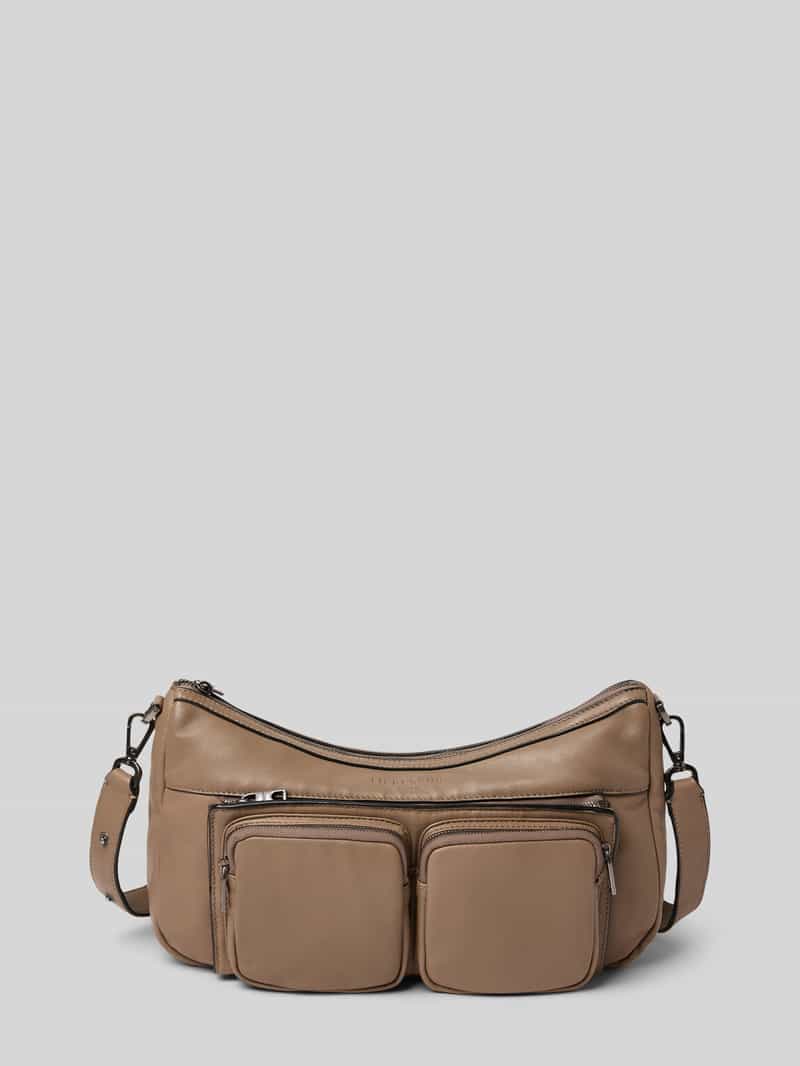 Liebeskind berlin Handtas van leer met logodetail, model 'Maia'