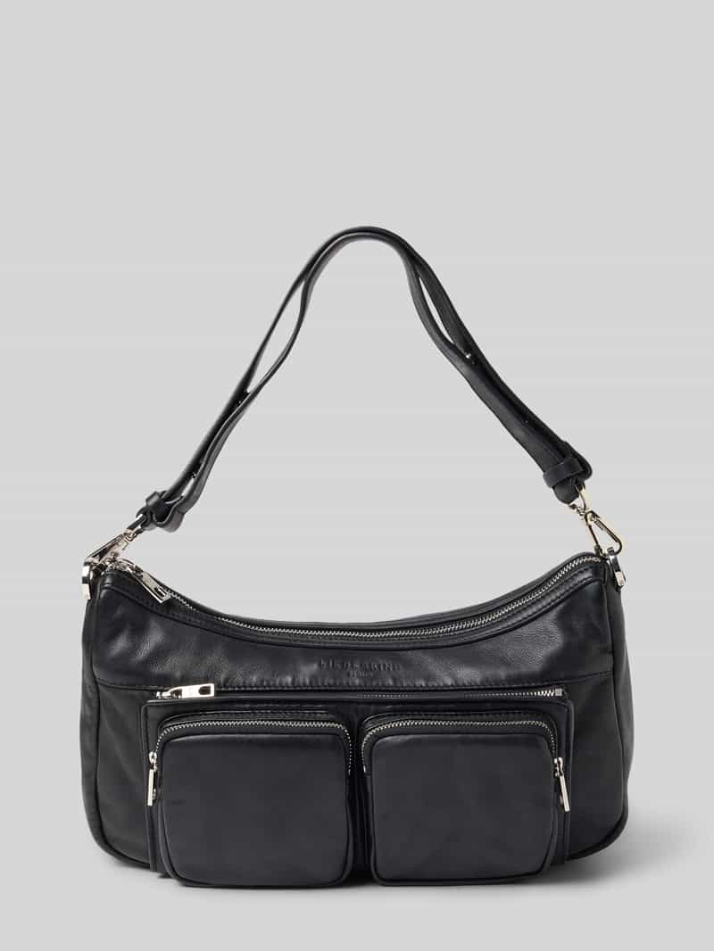 Liebeskind berlin Handtas van leer met logodetail, model 'Maia'