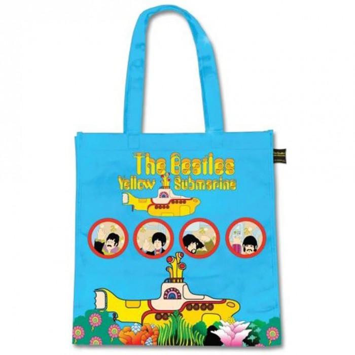 The Beatles gele onderzeeër draagtas One Size zwart