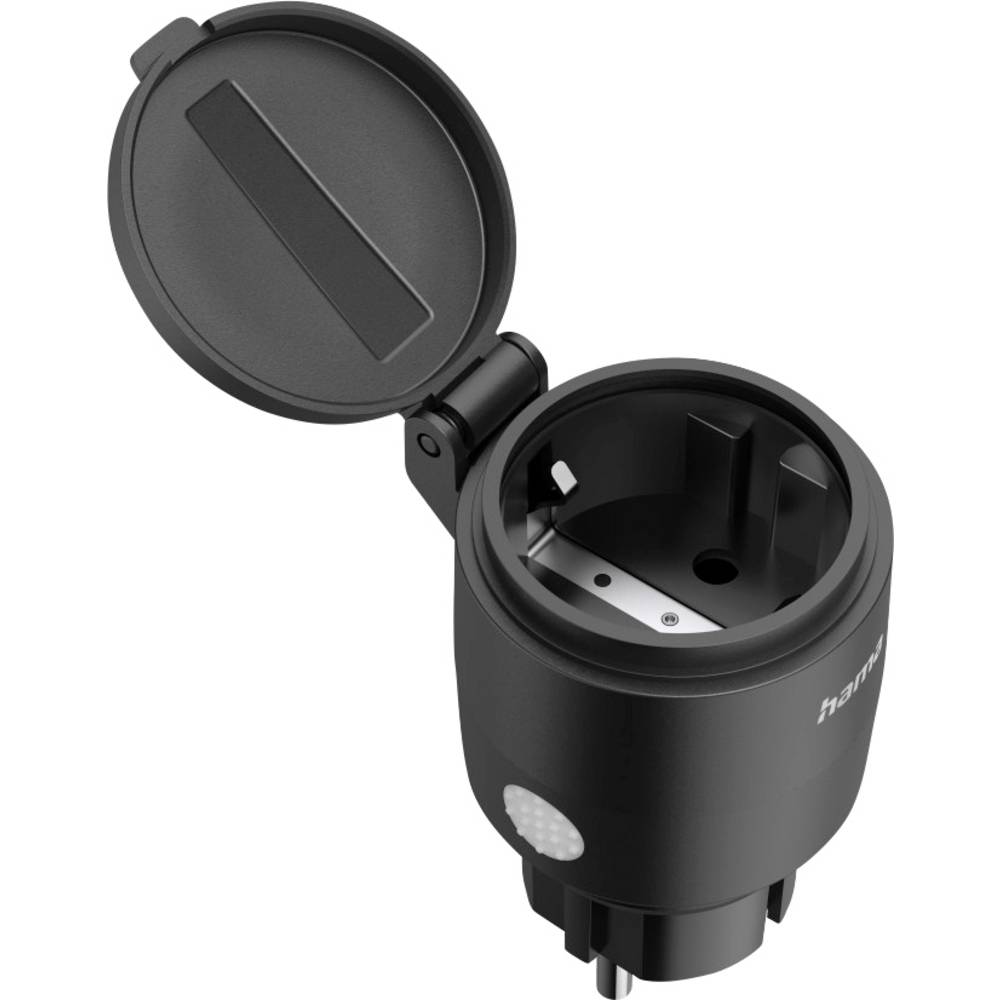 Hama Smarte WLAN-Steckdose, für außen IP44, Matter, sprach-/appgesteuert, 2.300W Stopcontact