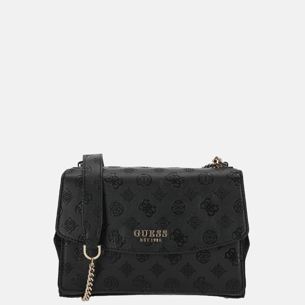 Guess Phoebe schoudertas black logo