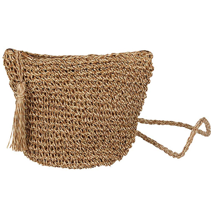 Sarlini Schoudertas Beach kit/camel