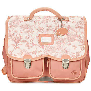 Tanns Schooltas Tann's TANN'S X TARTINE ET CHOCOLAT TOILE DE JOUY CARTABLE 33 CM