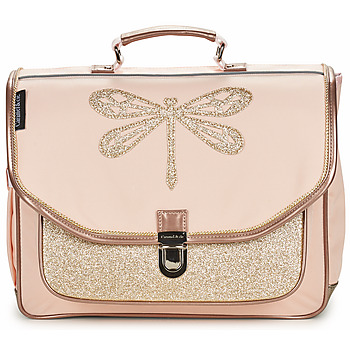 CARAMEL & CIE Schooltas CARAMEL & CIE CARTABLE 38 CM LIBELLULE ROSE