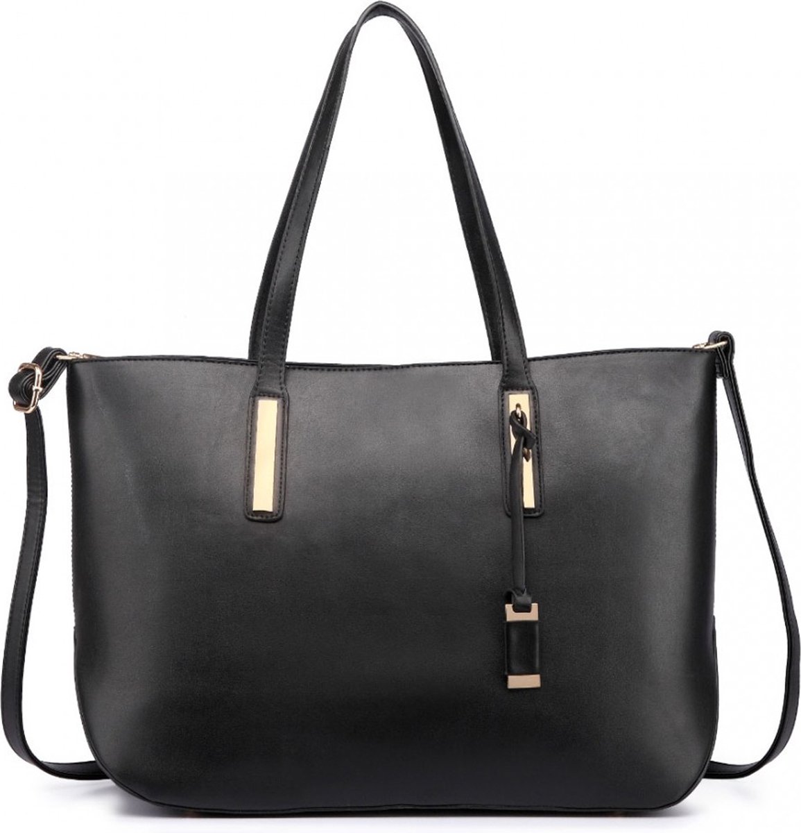 Miss Lulu Dames Schoudertas - Zwart