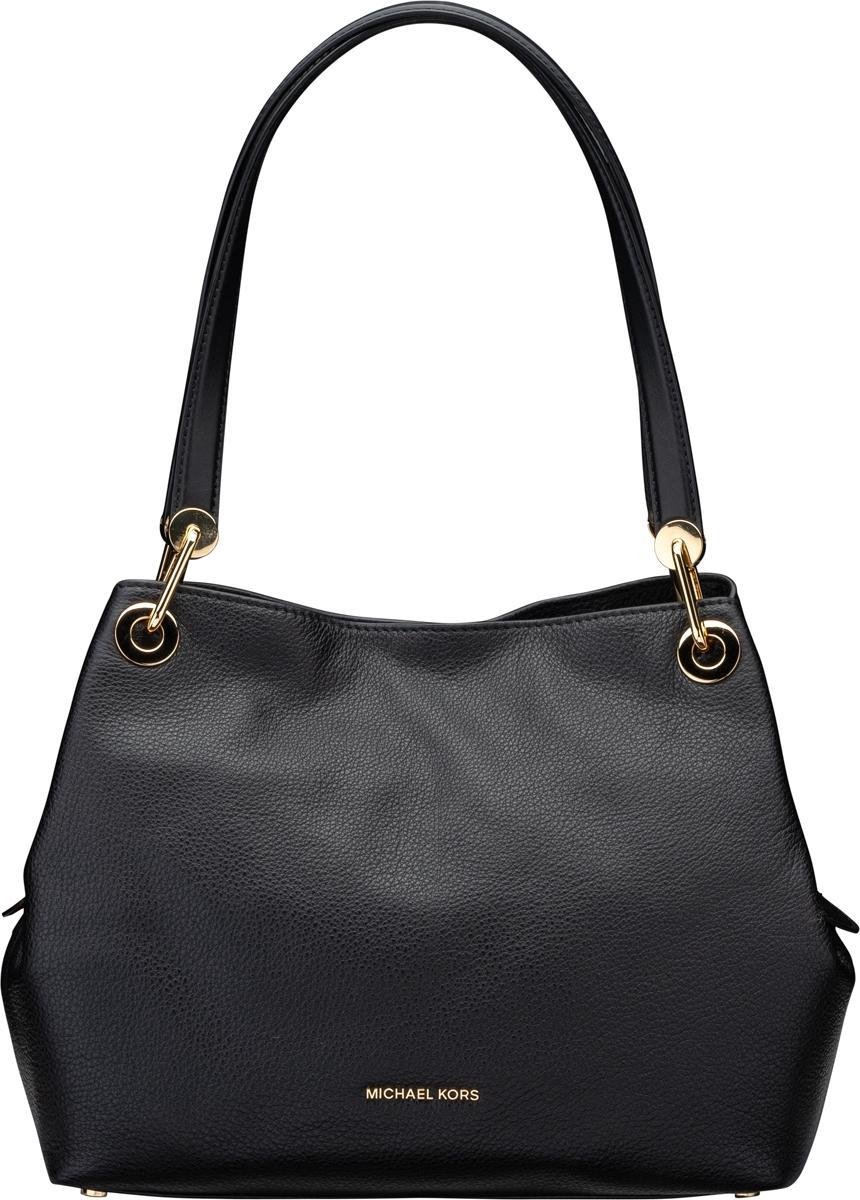 Michael Kors Raven L Dames Schoudertas - Zwart
