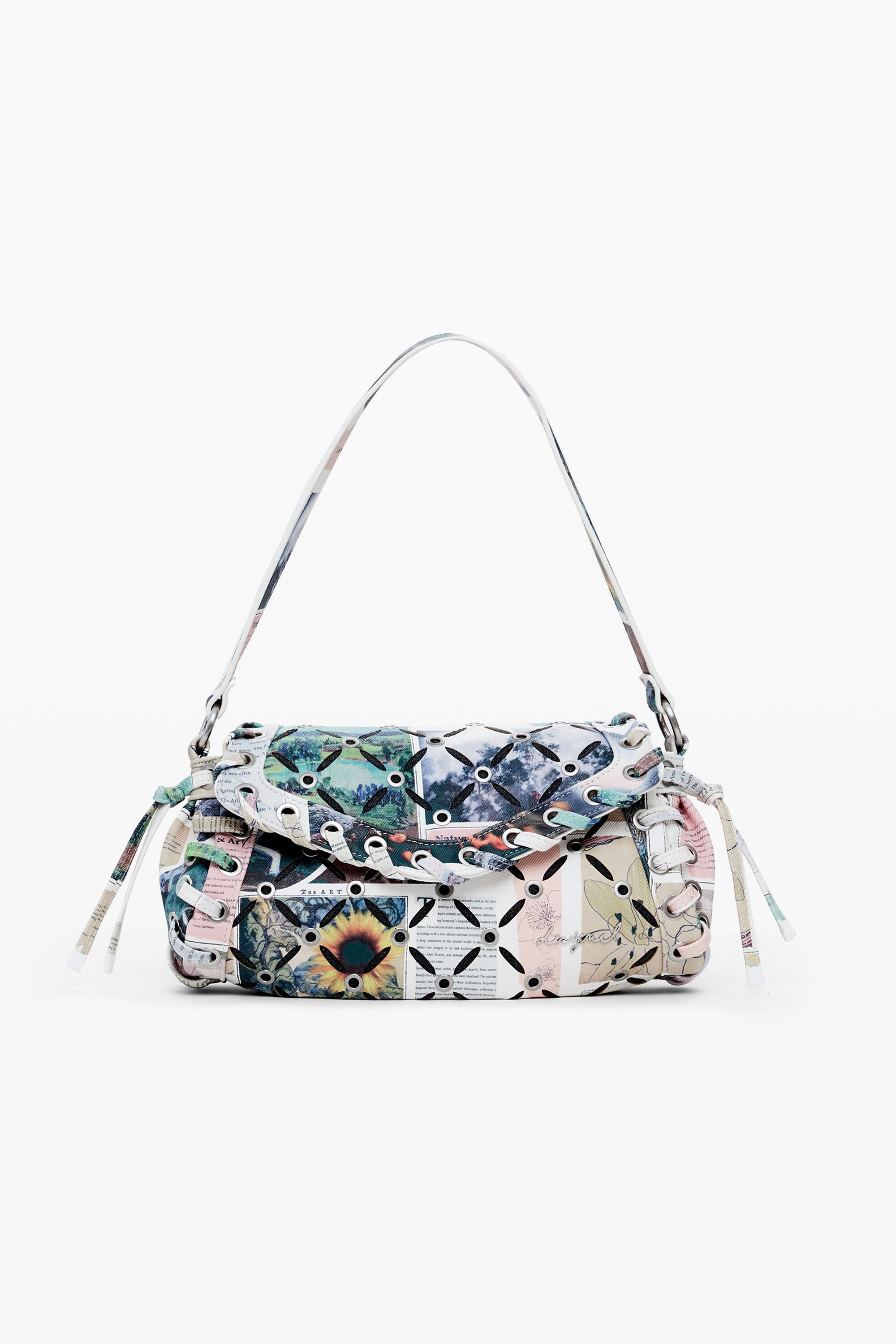 Desigual Kleine bedrukte tas - MATERIAL FINISHES