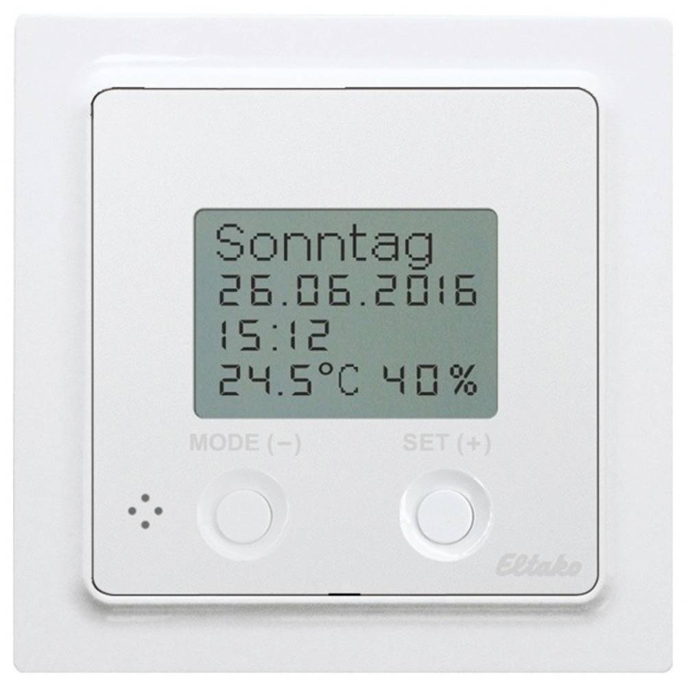 Eltako FUTH55ED/230V-am Hygrostaat Draadloos Bereik max. (in het vrije veld) 30 m