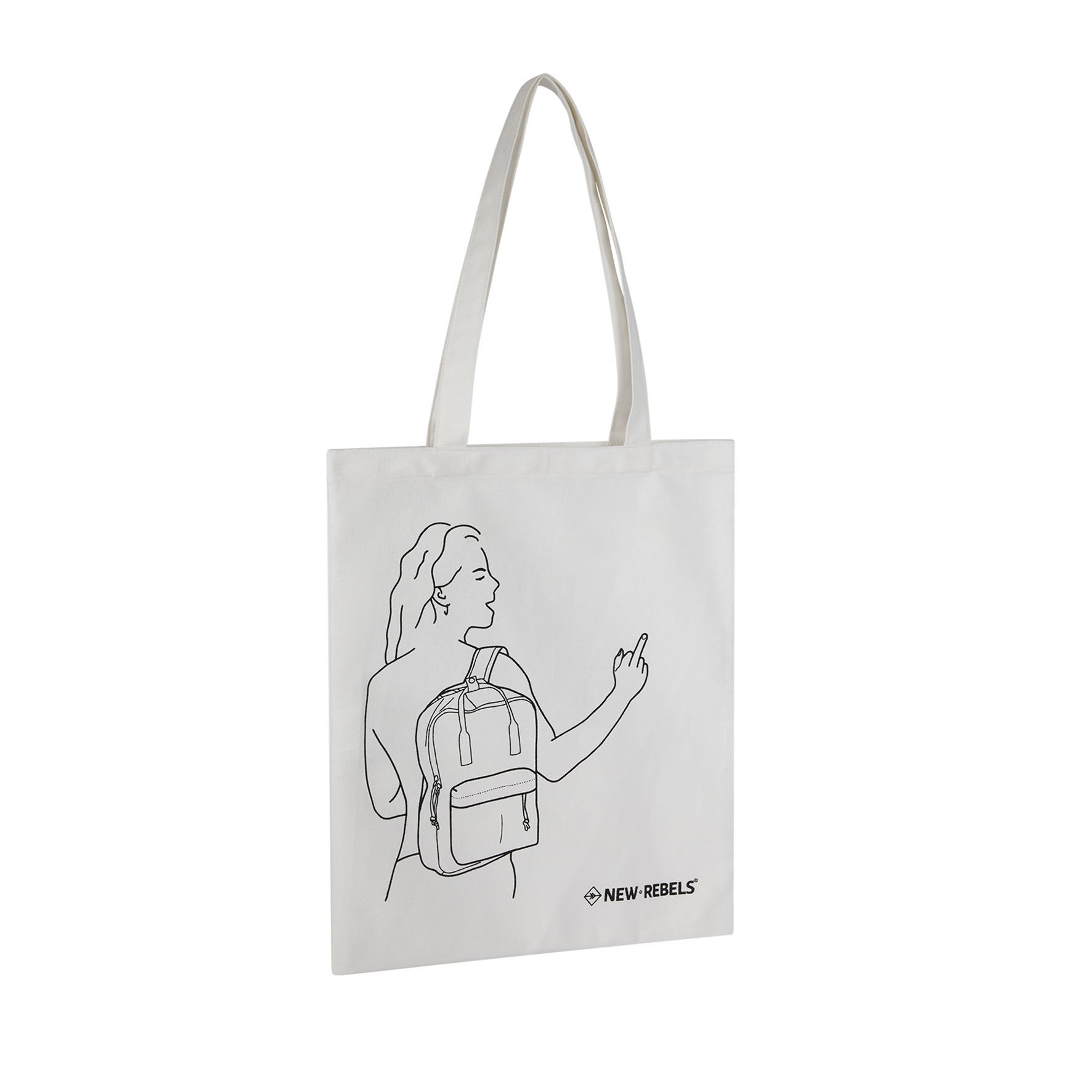 New Rebels Tote Bag Shopper Canvas