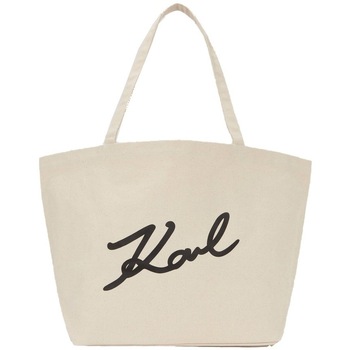 Karl Lagerfeld Boodschappentas  A3W50108 K SIGNATURE EMB CANVAS SHO