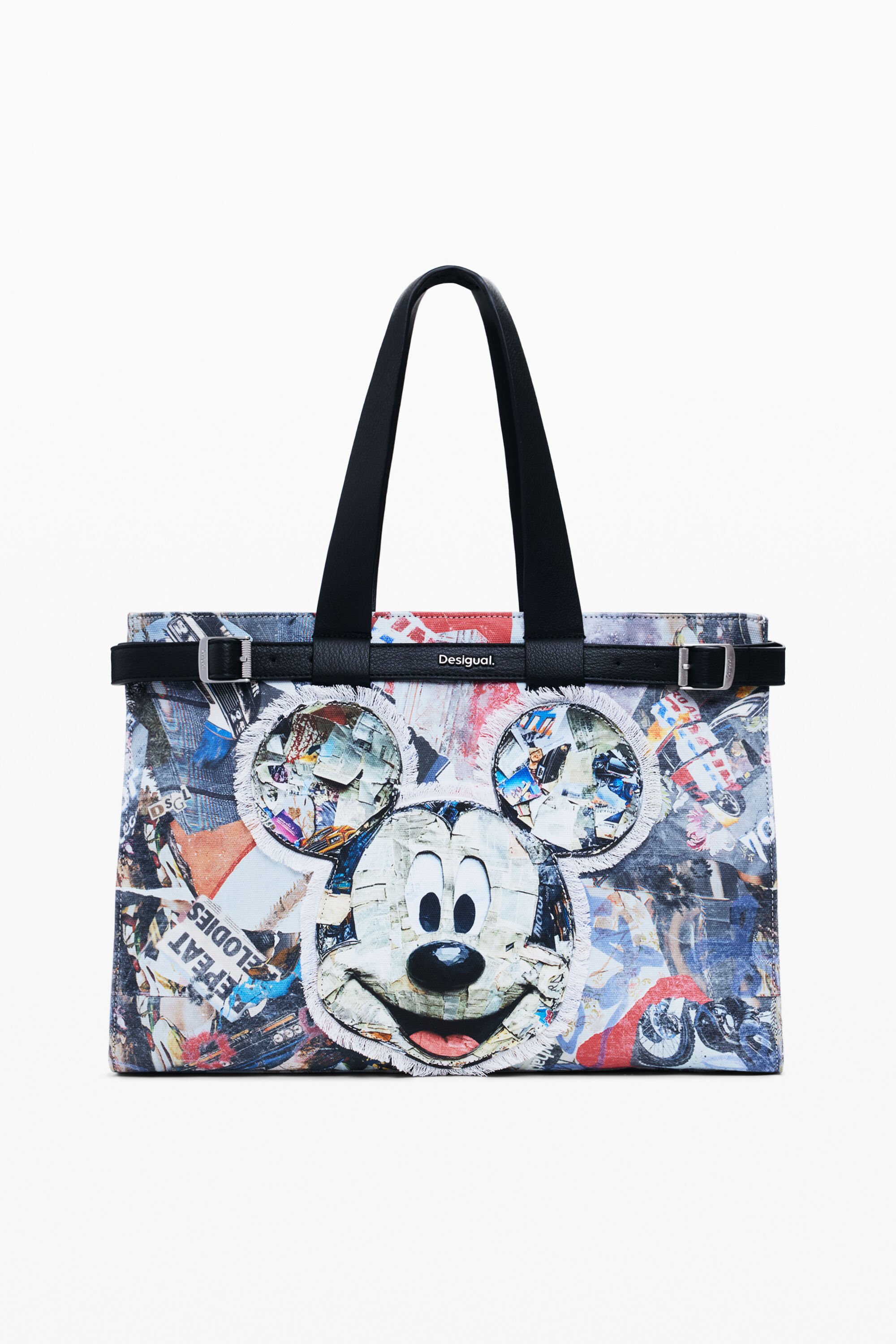 Desigual Middelgrote Mickey™ aktetas - MATERIAL FINISHES