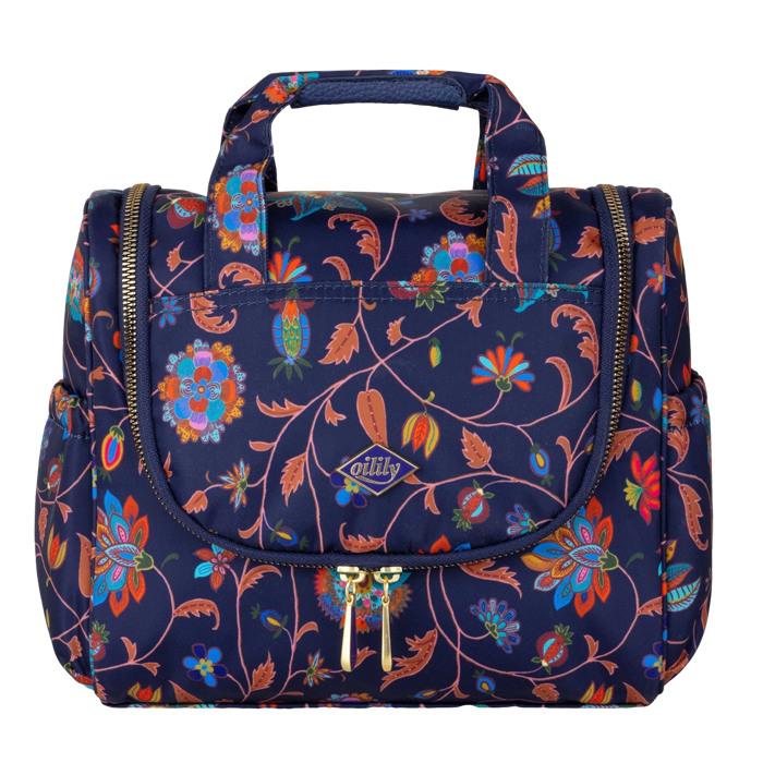 Oilily Cathy Travel Kit with Hook - Joy Flowers Eclipse