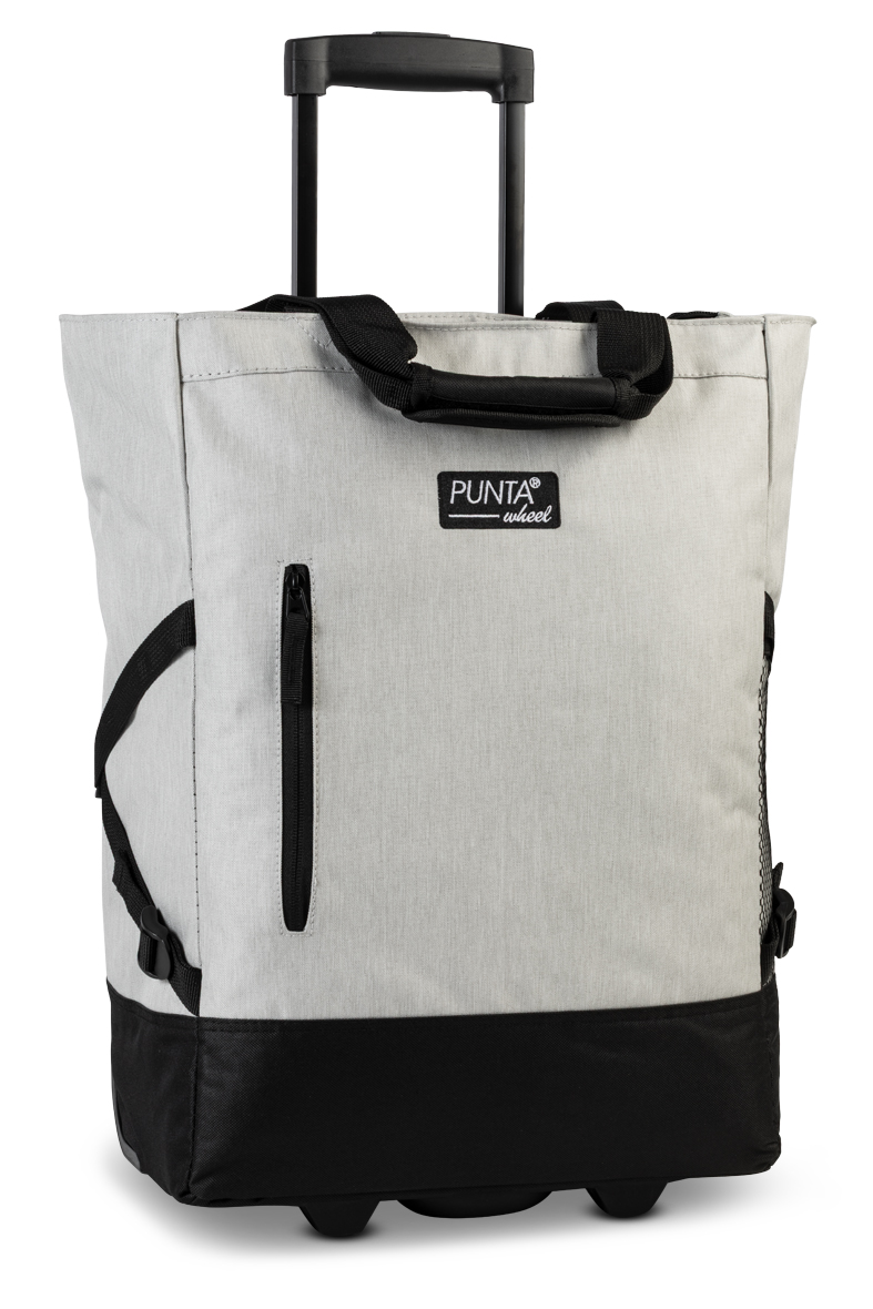 Punta Wheel Trolley Shopper Licht Grijs