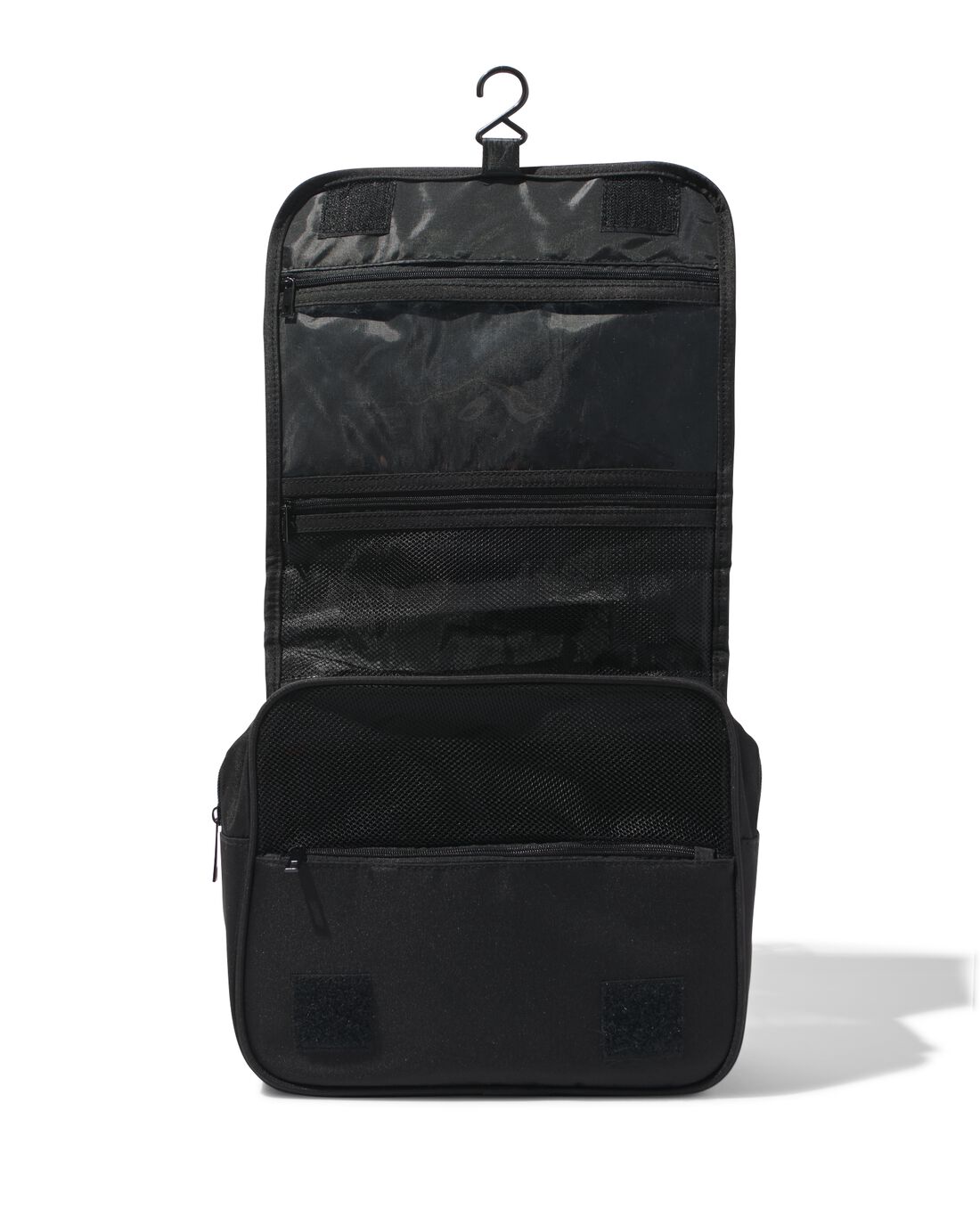 HEMA Toilettas Met Haak Zwart 8x25x22