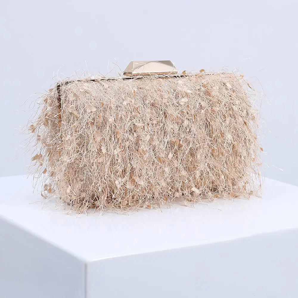 Enjoytime H Koreaanse stijl bruiloft clutch portemonnee handtassen met kwastje nieuwe mode crossbody schoudertas dames trendy designer portemonnee