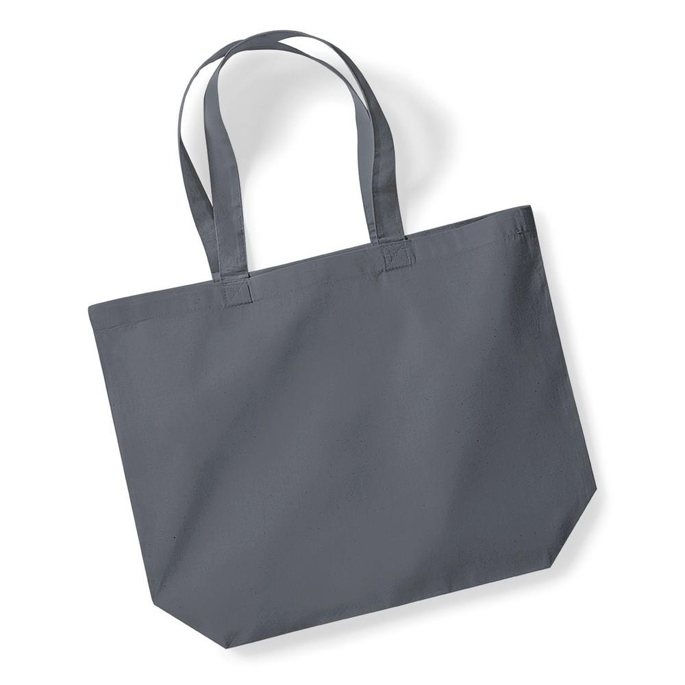 Westford Mill biologische premium katoenen maxi-tas One Size