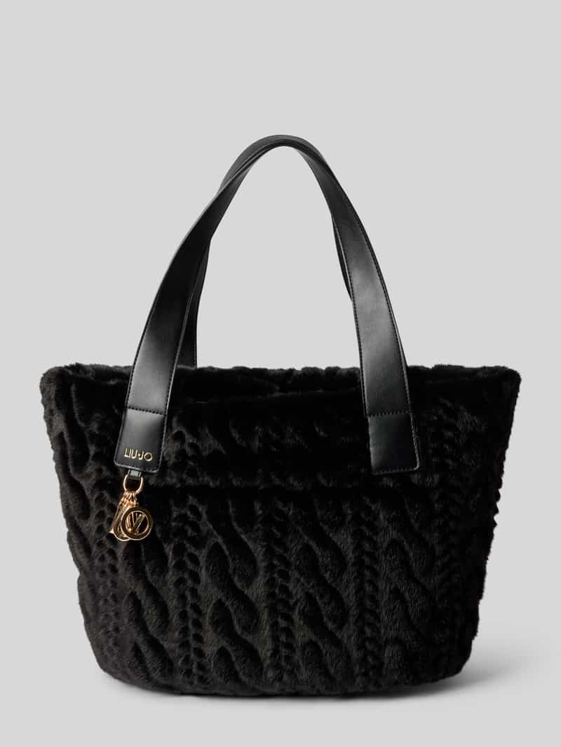 Liu Jo White Tote bag met imitatiebont