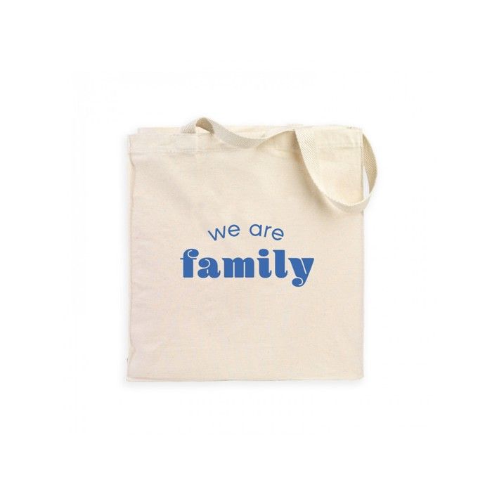 MANI TEXTILE We Are Family - TOTEBAG ACCESSOIRE WE ARE FAMILY COEUR NATUREL Taille unique