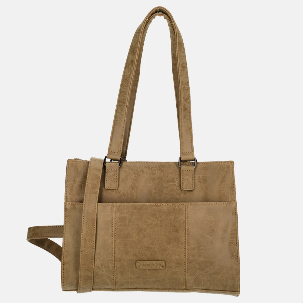 Enrico Benetti Kate handtas M camel
