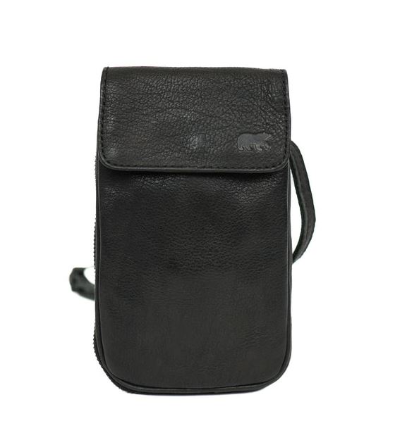 Bear Design Phone Bag Romee Telefoontasje Zwart