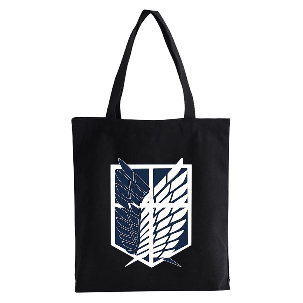 Aidegou17 Aanval op Titan Titan Attack Shingeki No Kyojin canvas tas mochilas school anime designer schoudertas dames Shopper tas Bolsas 34*42cm