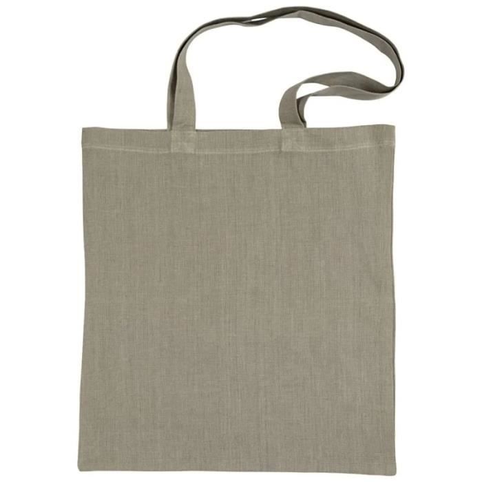 You do it Tote Bag à décorer - Vert Kaki - 38 x 42 cm