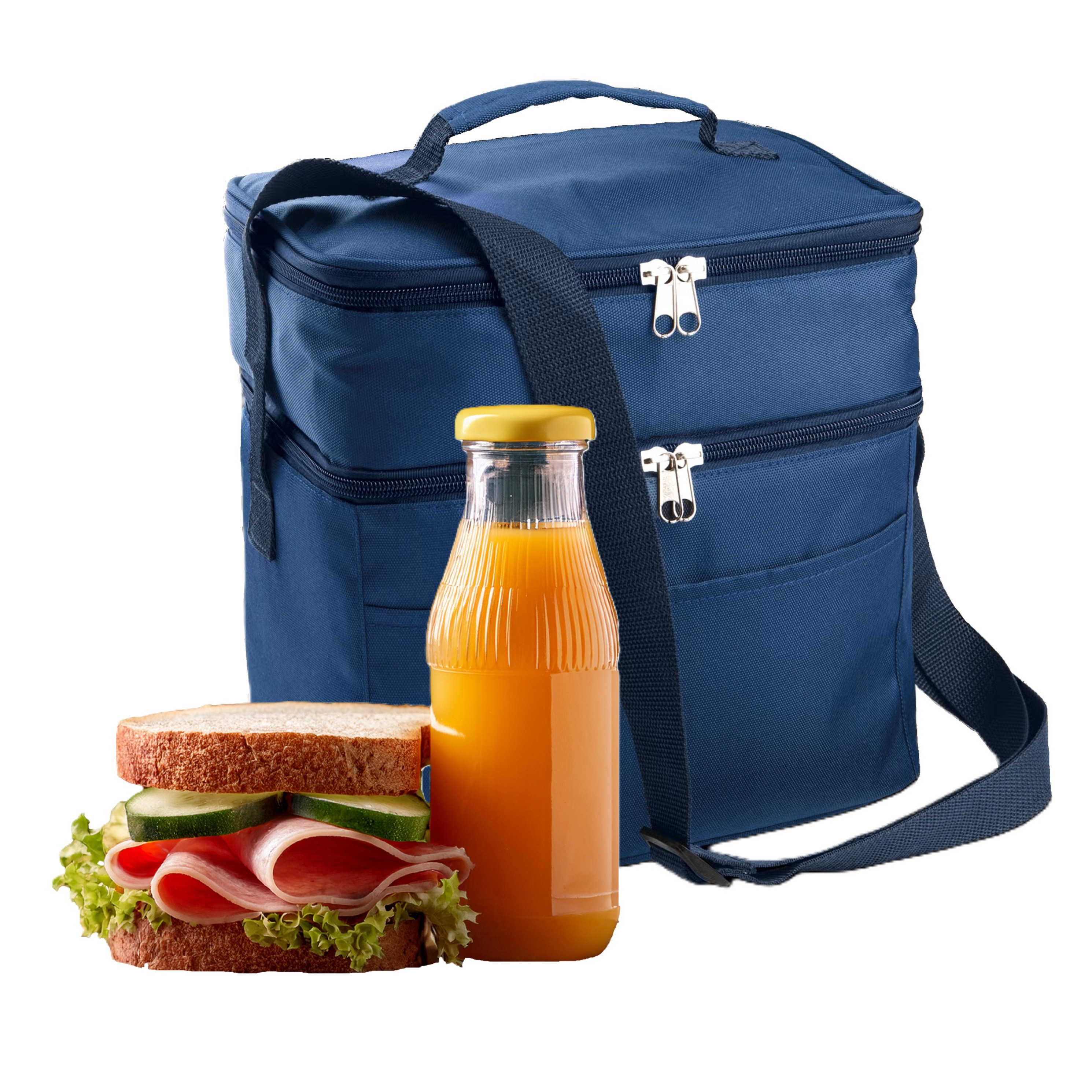 Cook Concept Koeltas  - voor lunchpakket of drankjes - 13 liter - 26 x 19 x 26 cm - Draagband - Navy -
