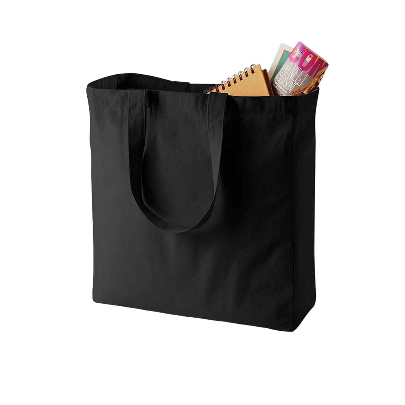 Quadra Canvas Classic Shopper Bag - 19 Litres One Size zwart