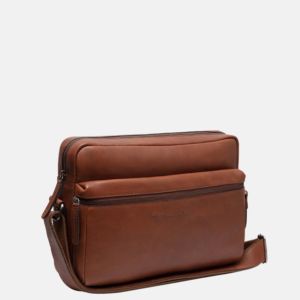 Chesterfield Novara schoudertas cognac