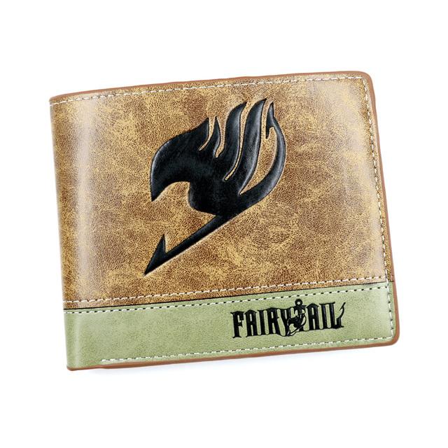 Chic Pouch Anime Attack On Titan PU lederen herenportemonnee Jiyuu no Tsubasa korte portemonnee