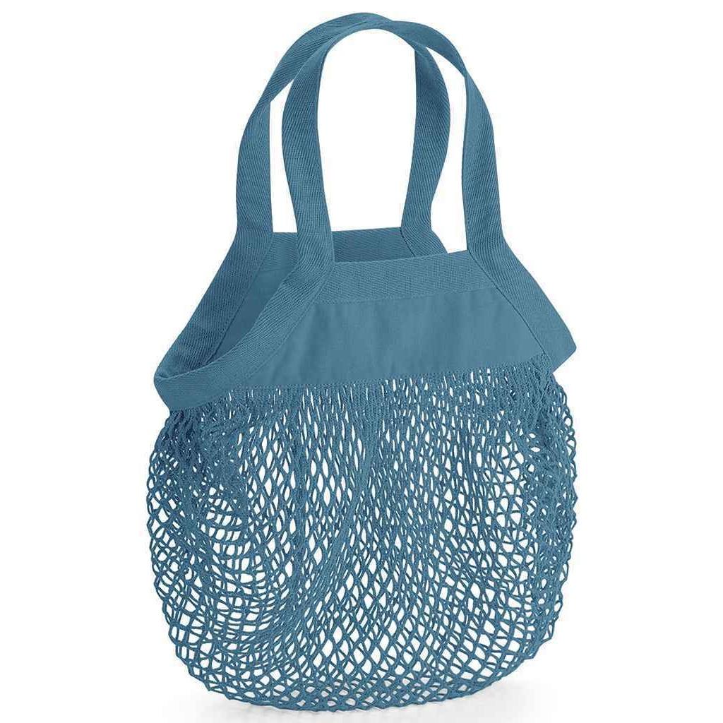 Westford Mill Mini Mesh boodschappentas van biologisch katoen One Size