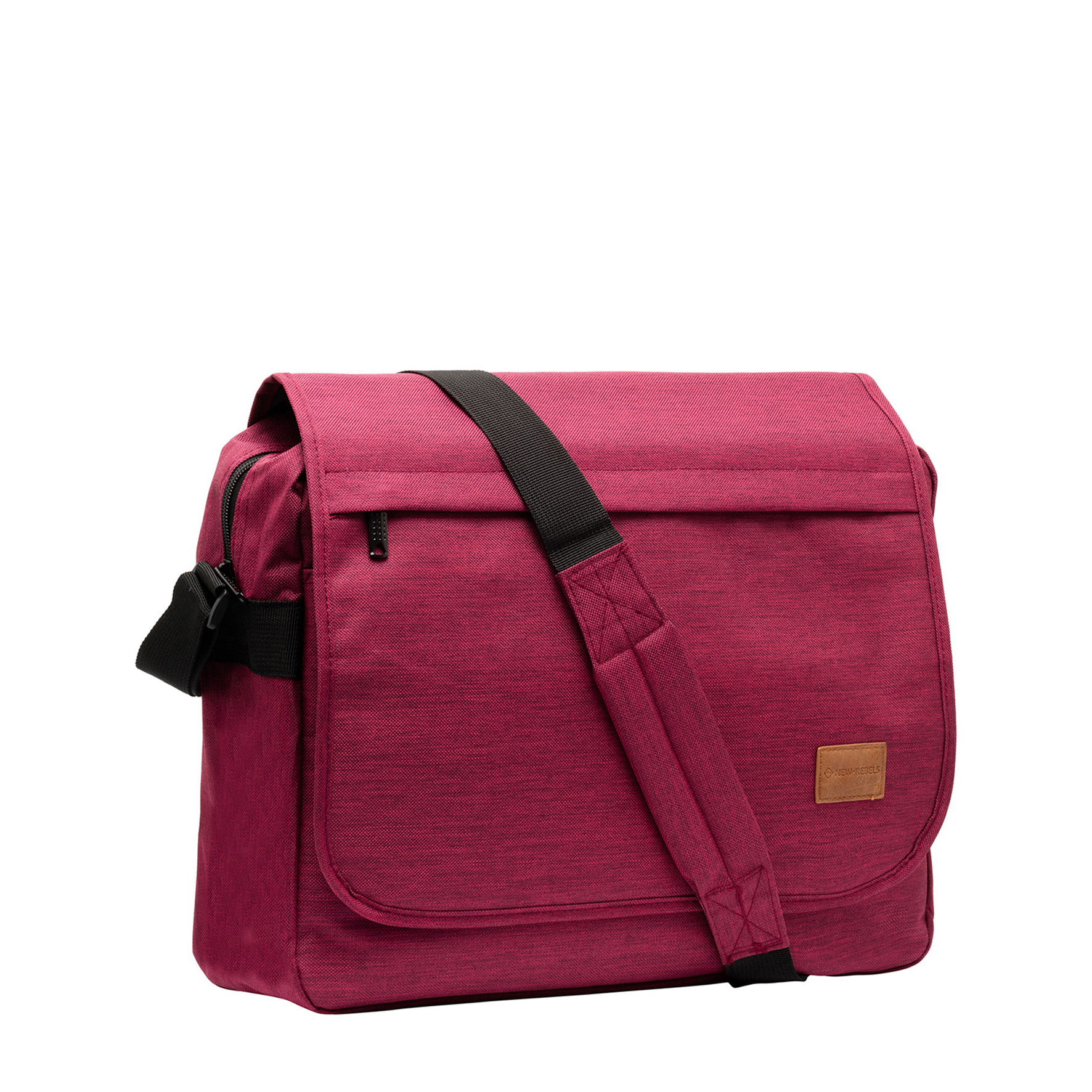 New Rebels Heaven 26 - Large - SchoudertasLaptoptas 15,6 - A4 Burgundy