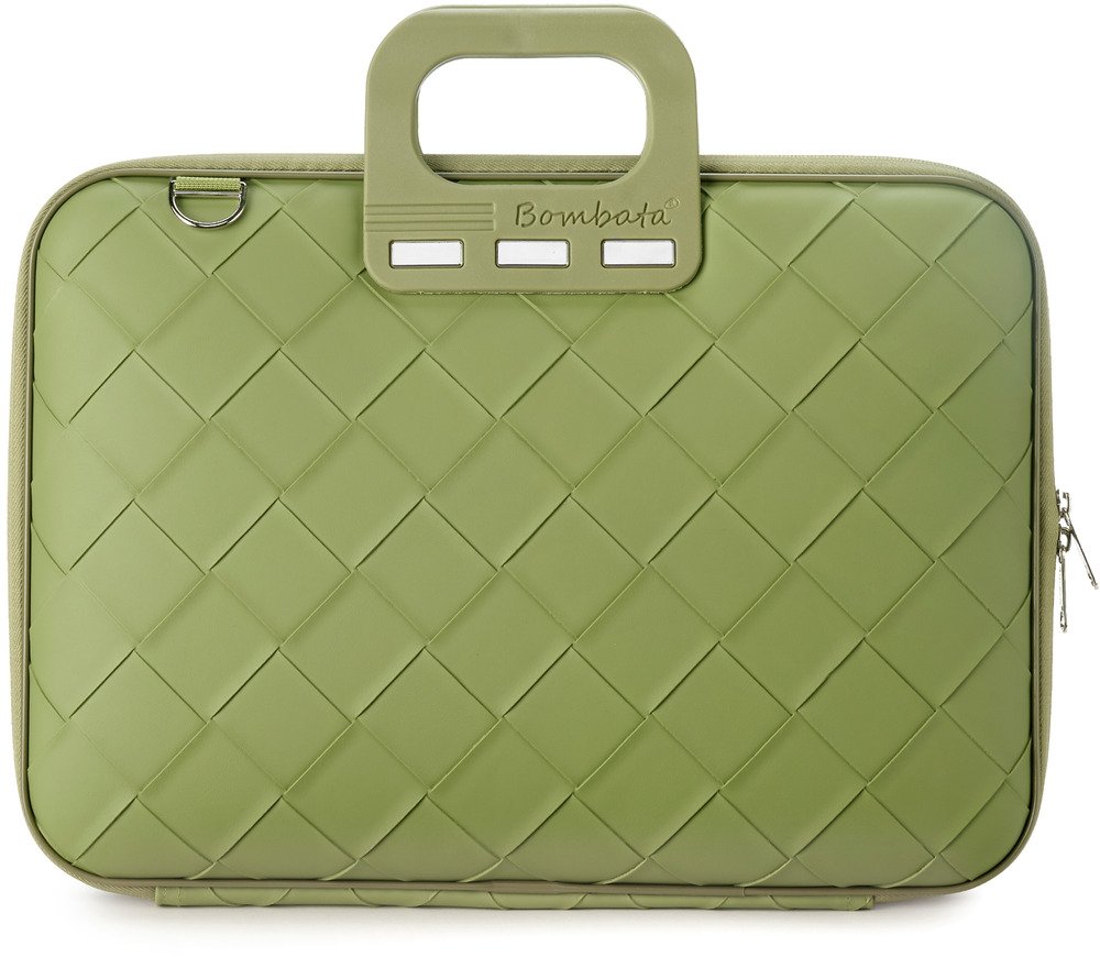 Bombata Laptop Bag Intrecciato 15.6 inch Mint | Laptop Tassen&Sleeves | 8059395581511