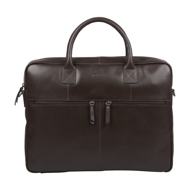 Burkely Bart Laptopbag 15,6'' Laptoptas - Brown