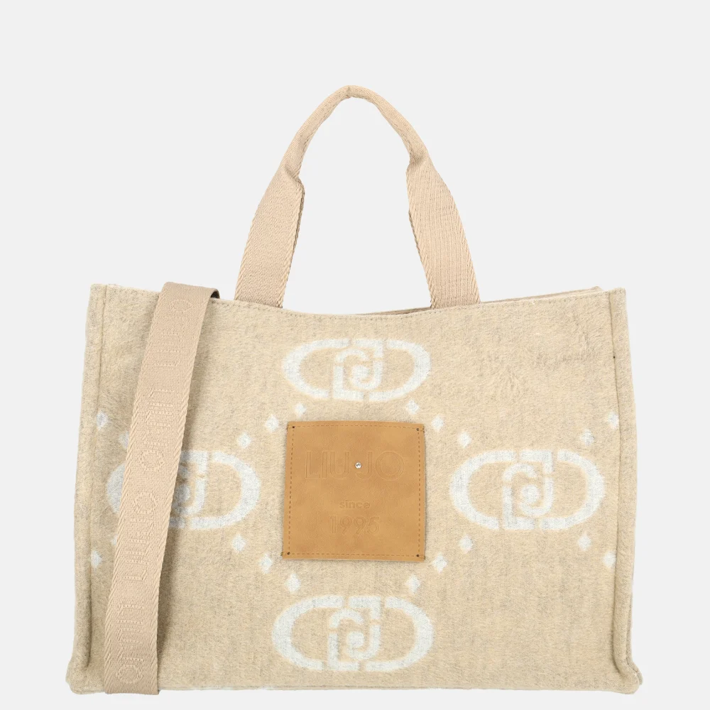 Liu Jo handtas logo oat milk