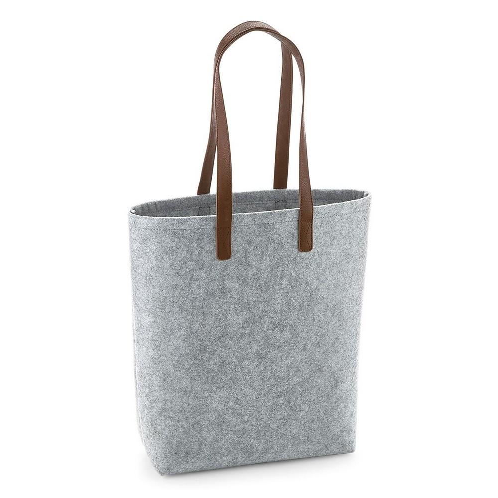 BagBase Premium vilten draagtas voor volwassenen, uniseks