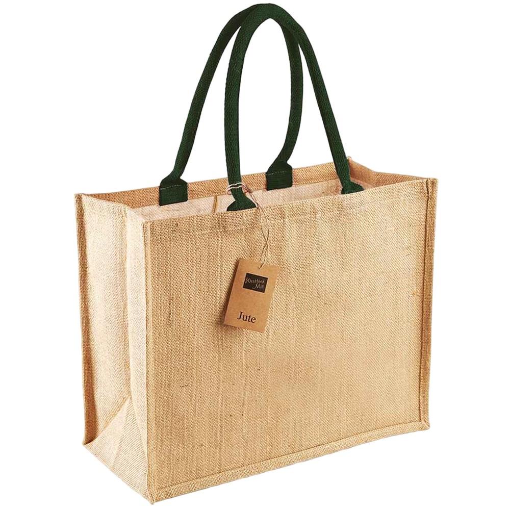 Westford Mill klassieke jute shopper