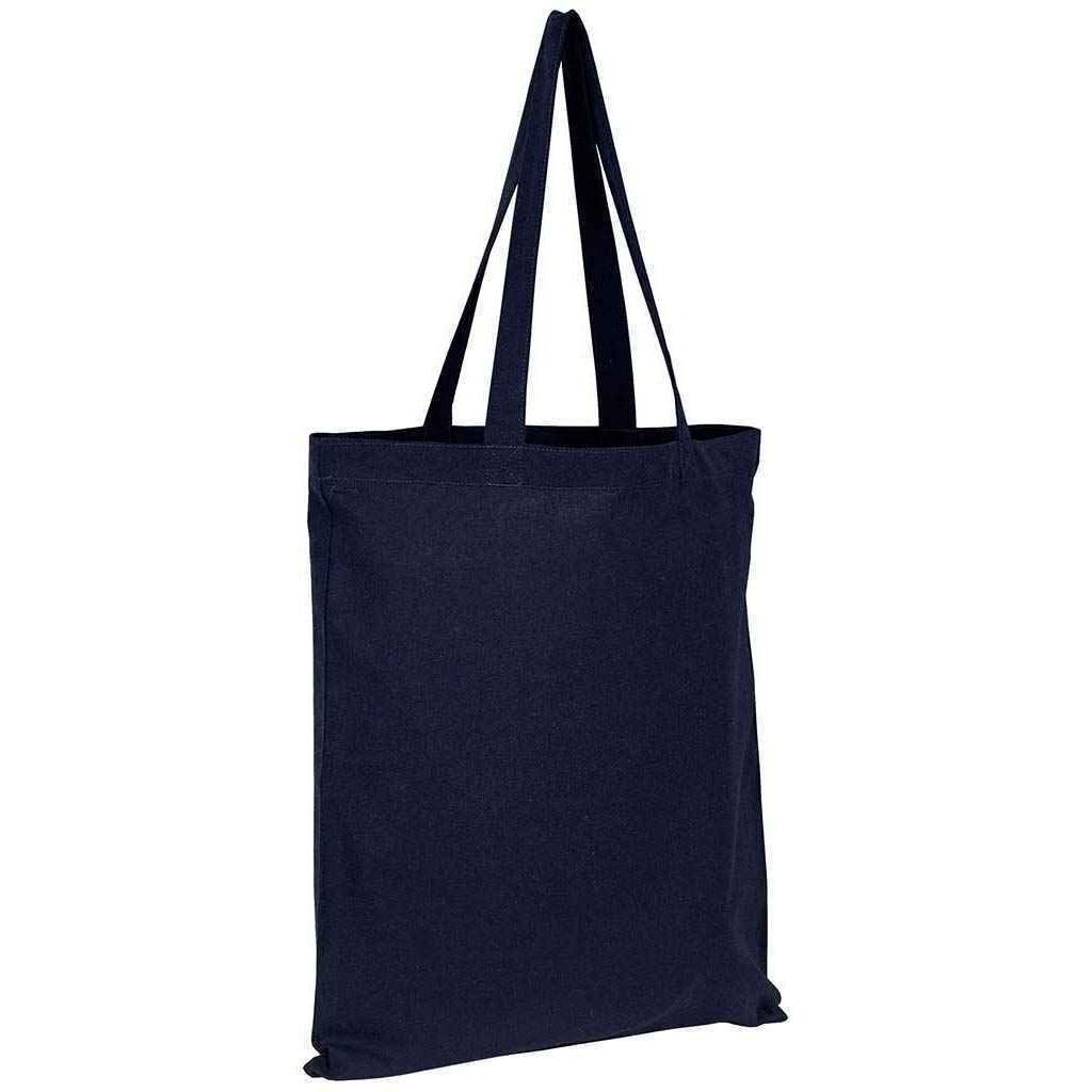 SOLS Awake gerecycleerde draagtas One Size franse blauwe kleur
